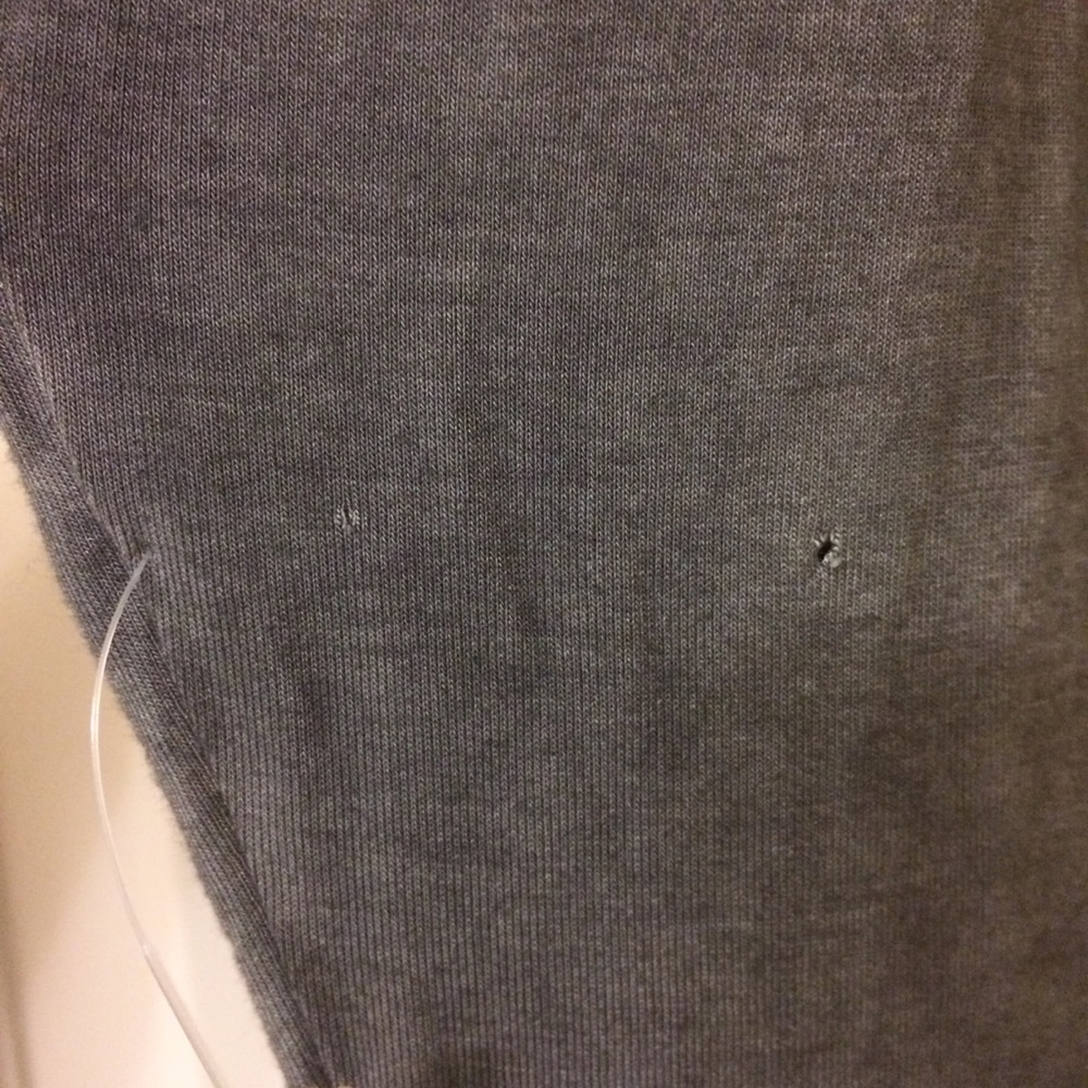Charcoal Dark Grey Cold Shoulder Flare Dress - Picture 5 of 5